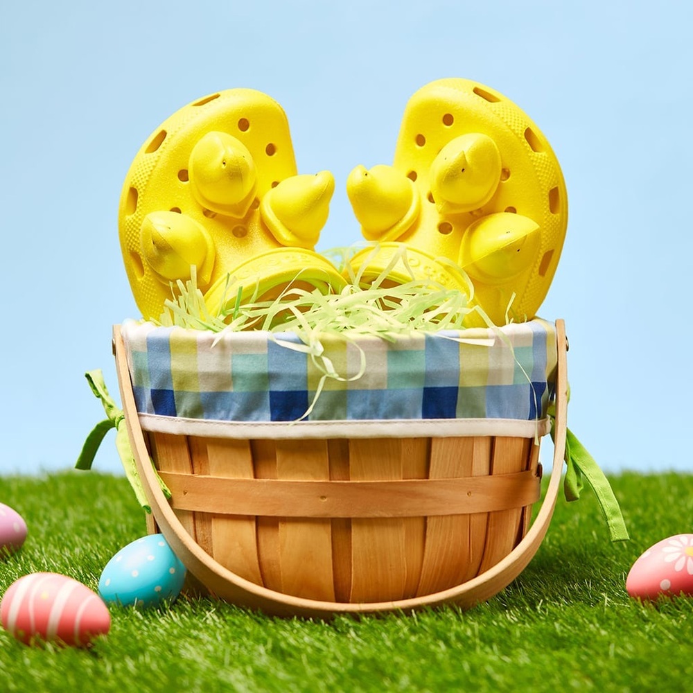 Crocs x Peeps Yellow Marshmallow Peep Jibbitz Limited Edition Easter Collab